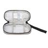 Insulin Cooler Bag Cooling Storage Carrying Pouch Zipper Design for Indoor Outdoor Grey