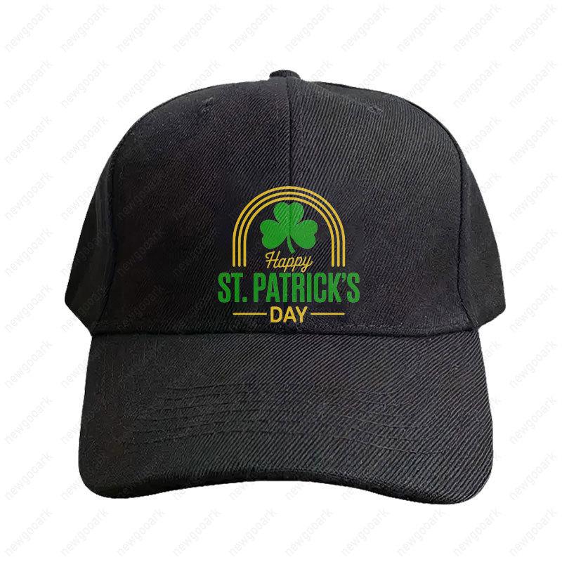 Irish Happy St. Patrick's Day Adult Cap Summer Women Unisex Peaked Hat Fashion Casual Adjustable Printed Baseball Caps Trucker Cap