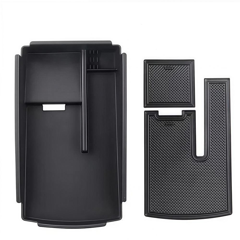 

Автомобильный интерьер Передняя консоль Подлокотник Бокс Лоток для хранения Контейнер Держатель Подходит для Volkswagen Passat Magotan CC B6 B7 HM чёрный