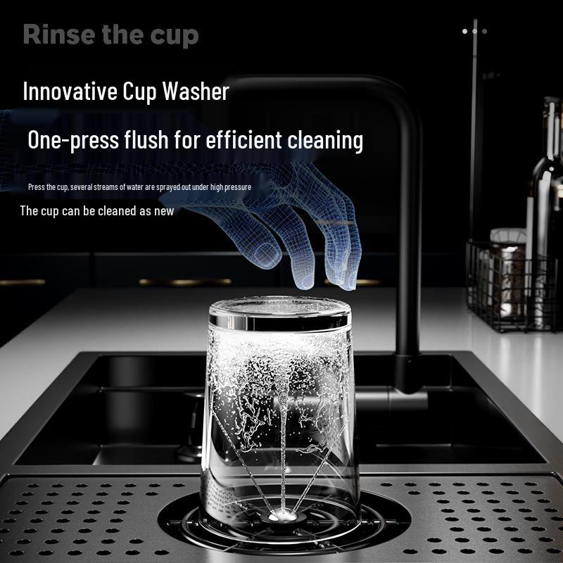 Under-counter Concealed Cup Washer Sink