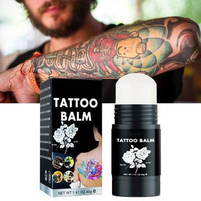 40g Tattoo Repair Cream Smärtfri Säker Fuktgivande Snabbläkning Body Art Tool Professionell Tattoo Aftercare Gel Balm för ögonbryn
