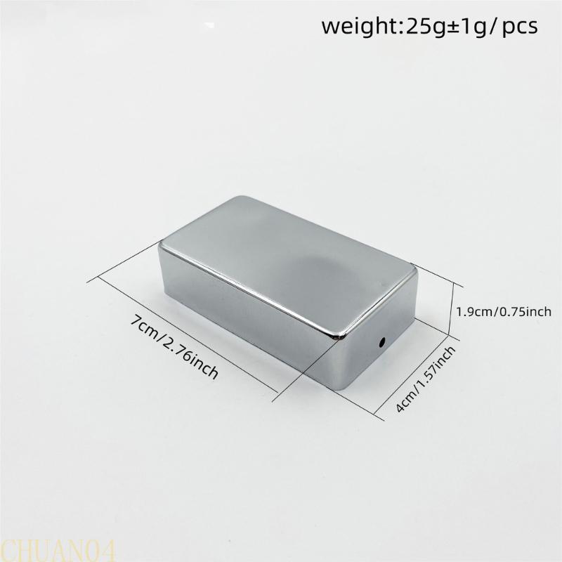 A1A2 Dustproof Electric Guitar Pickup Cover Made Of High Quality Brass for Most Double Coil Systems