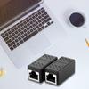 RJ45 to CAT6 Ethernet Extension Cable LAN Cable Extender Network Patch Cord Connector for Computer Laptop Connector