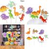 Themed Cake Dinosaur Accessory Paper Flag Plugin Set Birthday Decoration Party
