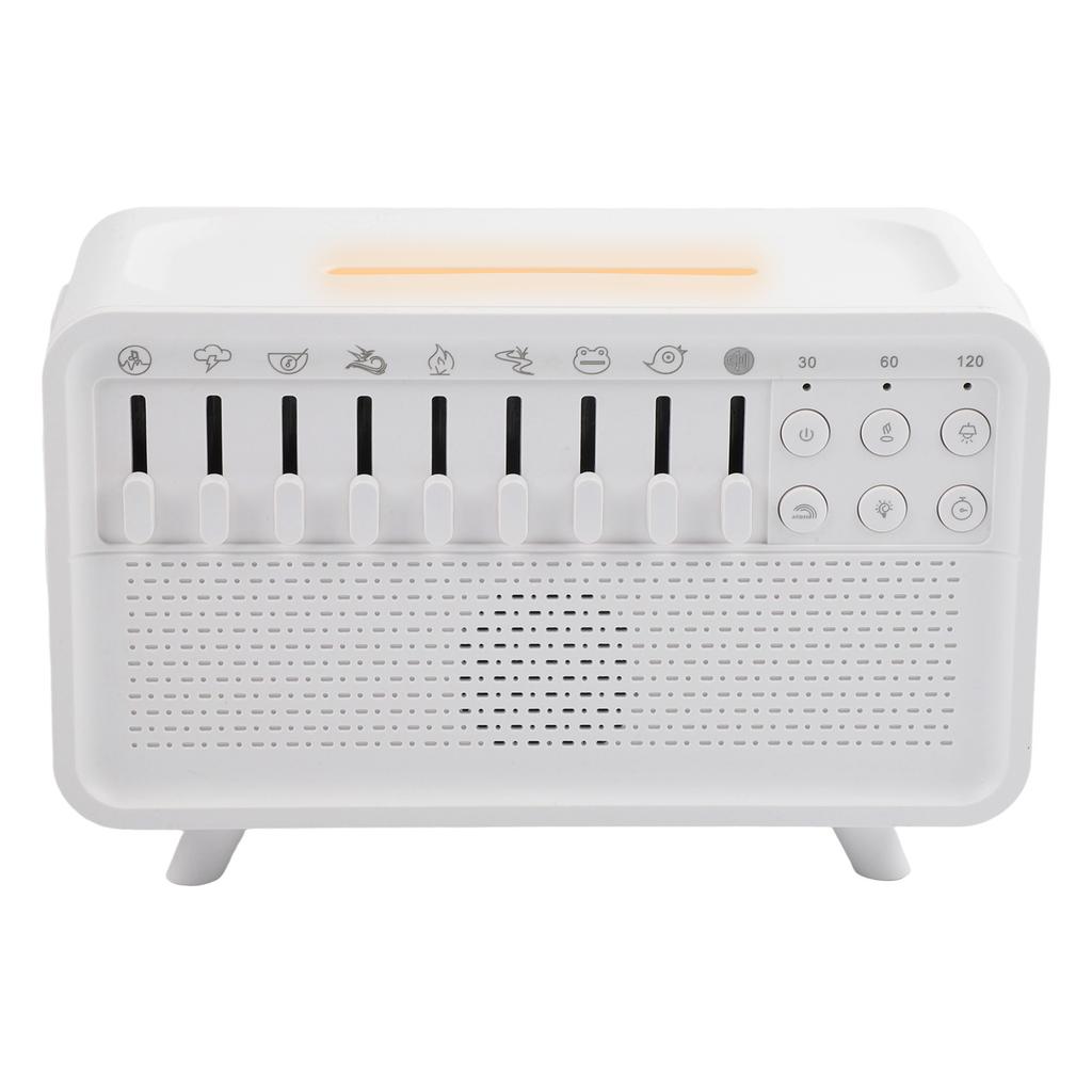 White Noise Machine Diffuser Air Aromatherapy Diffuser Humidifier With 8 Adjustable White Noises Sleep Aid Night Light