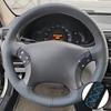 Hand Sewing Wear Resistant Microfiber Leather C-Class 2001-2004 2005-2007 Steering Wheel Cover  For Mercedes Benz W203