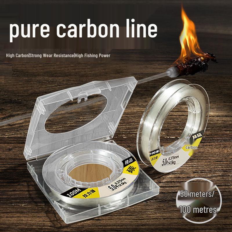 

Премиальная карбоновая леска: Высококлассные приманка, поводок, подлесок и основная леска для морской рыбалки 2.0