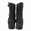 Sancho Boots/Engineer Boots/24.0cm/Black/Goodyear Welt/Leather(USED)