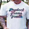Protect Trans Youth Comfort Colors® 1717 Tee, Transgender Pride and Kids Tshirt,