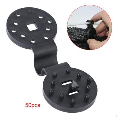 Shade Cloth Fasteners - Set of 50 Clips for Outdoor Use