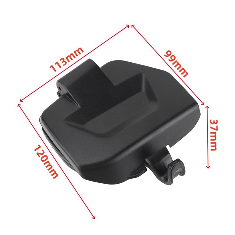 3X Motorcycle Tool Box Storage Cover Lid Side Pocket Waterproof Cover For NMAX V3 Nmax 155 2025 Accessories