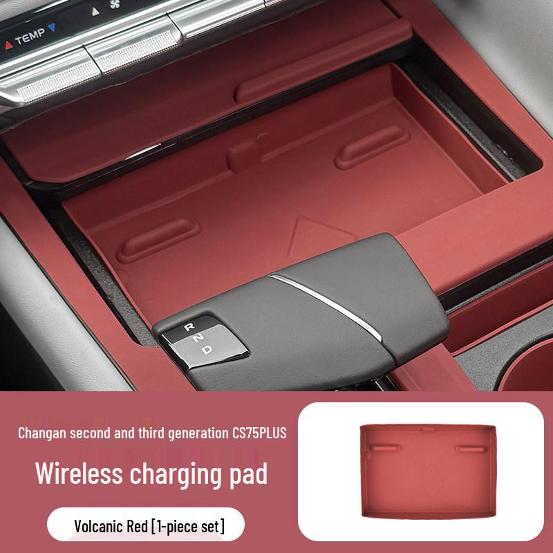 Changan CS75PLUS Gen 2 & 3 Silicone Console Wireless Charging & Gear Shift Protective Pad