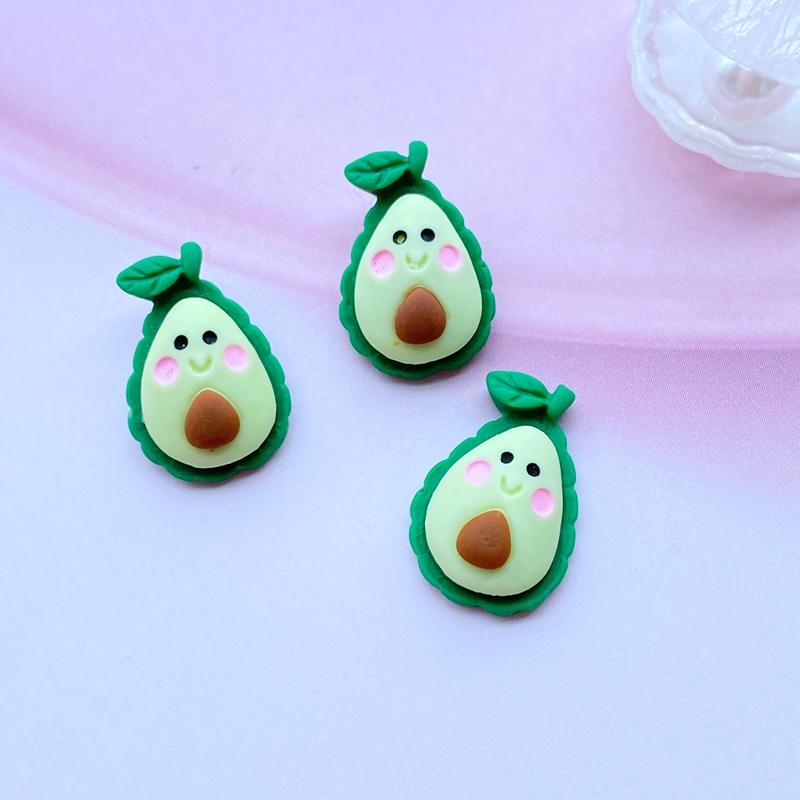 20Pcs New Cute Resin Mini Animal / Fruit Collection Flat Back Cabochon Scrapbook Kawaii DIY Embellishments Accessories J78