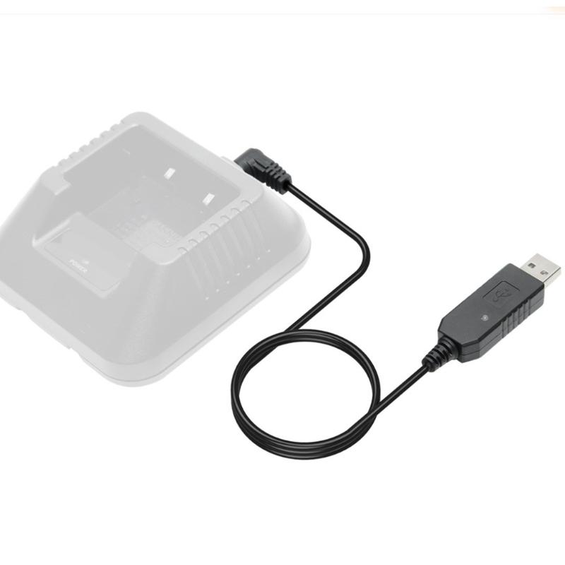 Radio USB Cable Battery Chargers Accessories ABS Communication Cable For Various Walkies Talkies Models