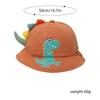 Cartoon Dinosaur Baby Fisherman Caps Spring Summer Kids Outdoor Sun Hats For Boy Girl Casual Cute Kids Bucket Hats