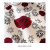 Elegant temperament silk wool scarf women's 2025 autumn and winter warm new silk wool silk scarf high quality silk wool square scarf