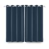 Solid Color Curtains Simple Style Window Can Be Bedroom Living Room Interior Curtain Blackout Polyester Ideal For Area