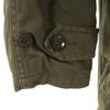 GERMAN MILITARY 80s Vintage Military Jacket 160/170/90 Khaki With Liner Men's Used