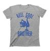 Reel Cool BROTHER T-Shirt Mens Fishing Christmas Fisherman Gift Birthday