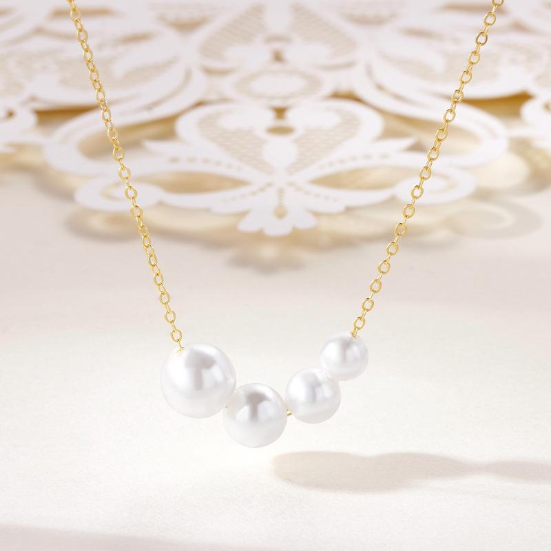 

Барочное ожерелье из бисера женское французское ретро элегантное легкое роскошное ins стиль аксессуары высокого класса