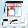 2Pcs 20x20cm Security Liquids Bag Sealed Washing Bag Portable Storage Bag  Airport