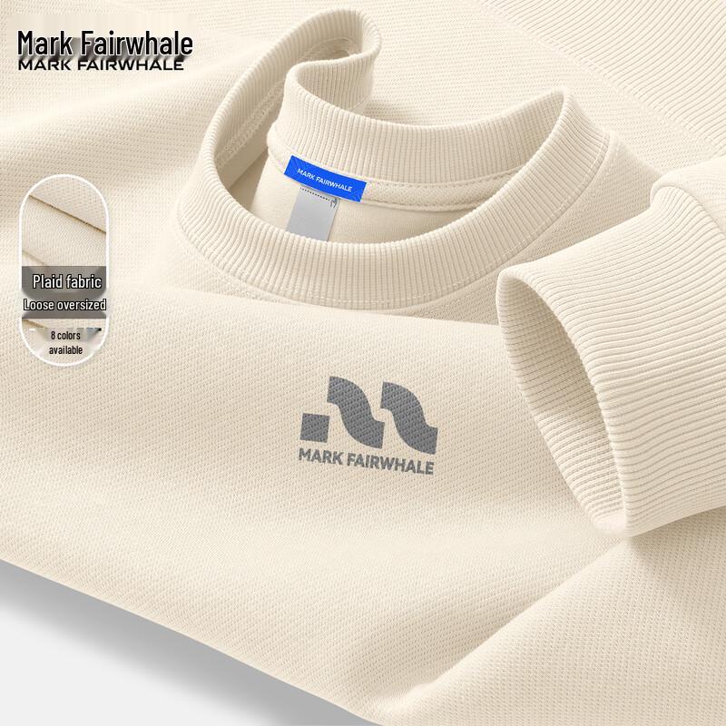 

Mark Fairwhale Men s 2025 Loose Fit Round Neck Pullover Sweatshirt