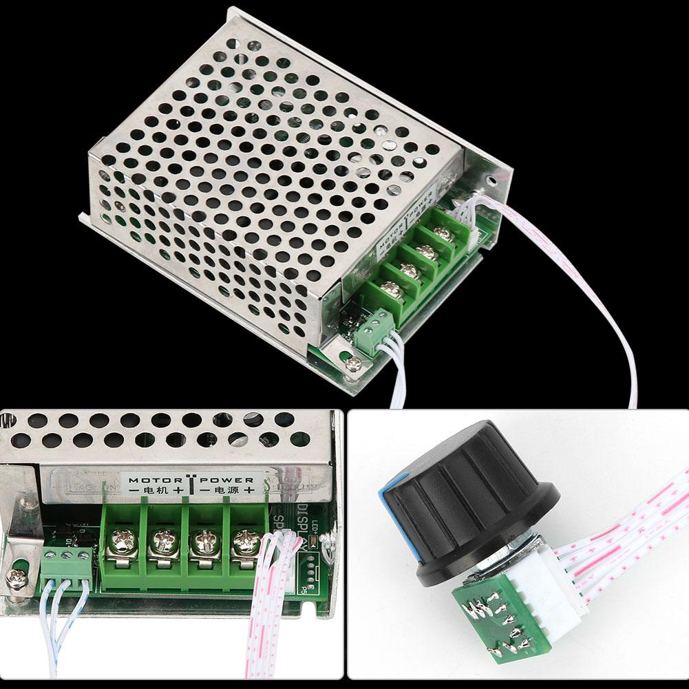 10V‑50V 40A DC Motor Speed Controller Governor Reversing Direction Switch