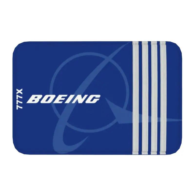 Paillasson De Pilote De Chasse Airbus Personnalisé, Antidérapant, Pour Avion D'aviation, Cuisine, Salle De Bains, Jardin, 40x60cm
