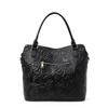 Leather handbag fashion embossed handbag leather temperament one-shoulder crossbody bag