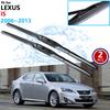Cqrjdx1 for IS 2006~2013 XE20 Car Wiper Blades Front Windscreen Windshield Wipers IS250 300 250 300h 350 200d 220d Car Accessories