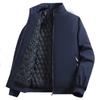 Men's Relaxed-Fit Casual Workwear Baseball Jacket Long-Sleeve Outerwear