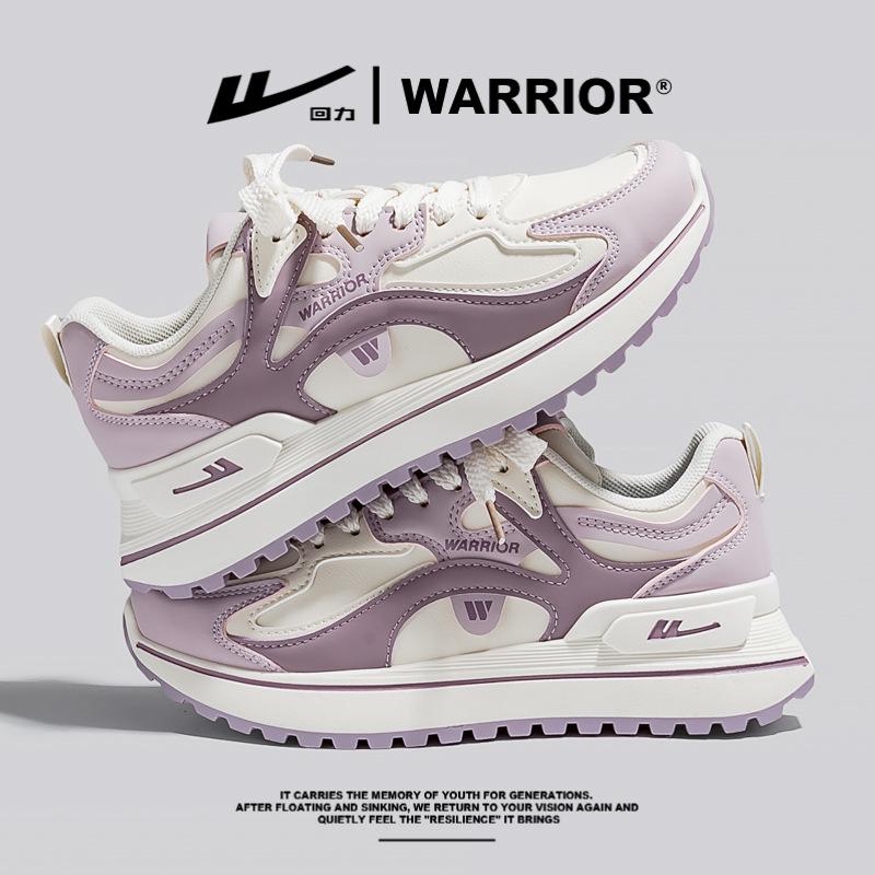 Warrior Damen Frühherbst 2025 Sneaker - Vielseitige Dad-Schuhe mit dicker Sohle
