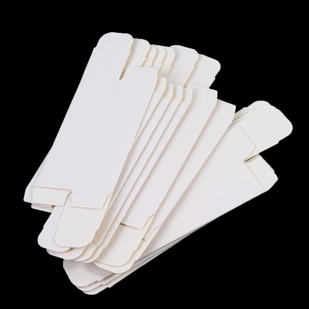 10pcs Birthday Cookies Bridal Paper Package Box Battery Packaging Box Folding Battery Box