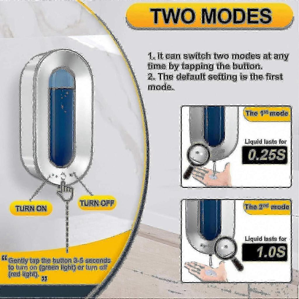 700ml Touchless Automatic Soap Dispenser - Wall Mounted - Disinfectant Dispenser