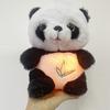 Breathing Panda Baby Soothing Plush Doll Toy Baby Kids Soothing Music Sleeping Companion Sound and Light Doll Toys
