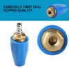 Dual Turbo Nozzle Pressure Washer 360° Rotating Turbo Nozzle For Power Washer with 1/4" Quick Connector  For Motorcycle Washing