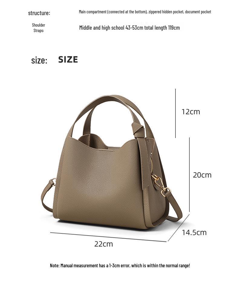 2026 Trendy Women's Crossbody Bucket Bag - Versatile Spring/Summer Handbag and Shoulder Bag
