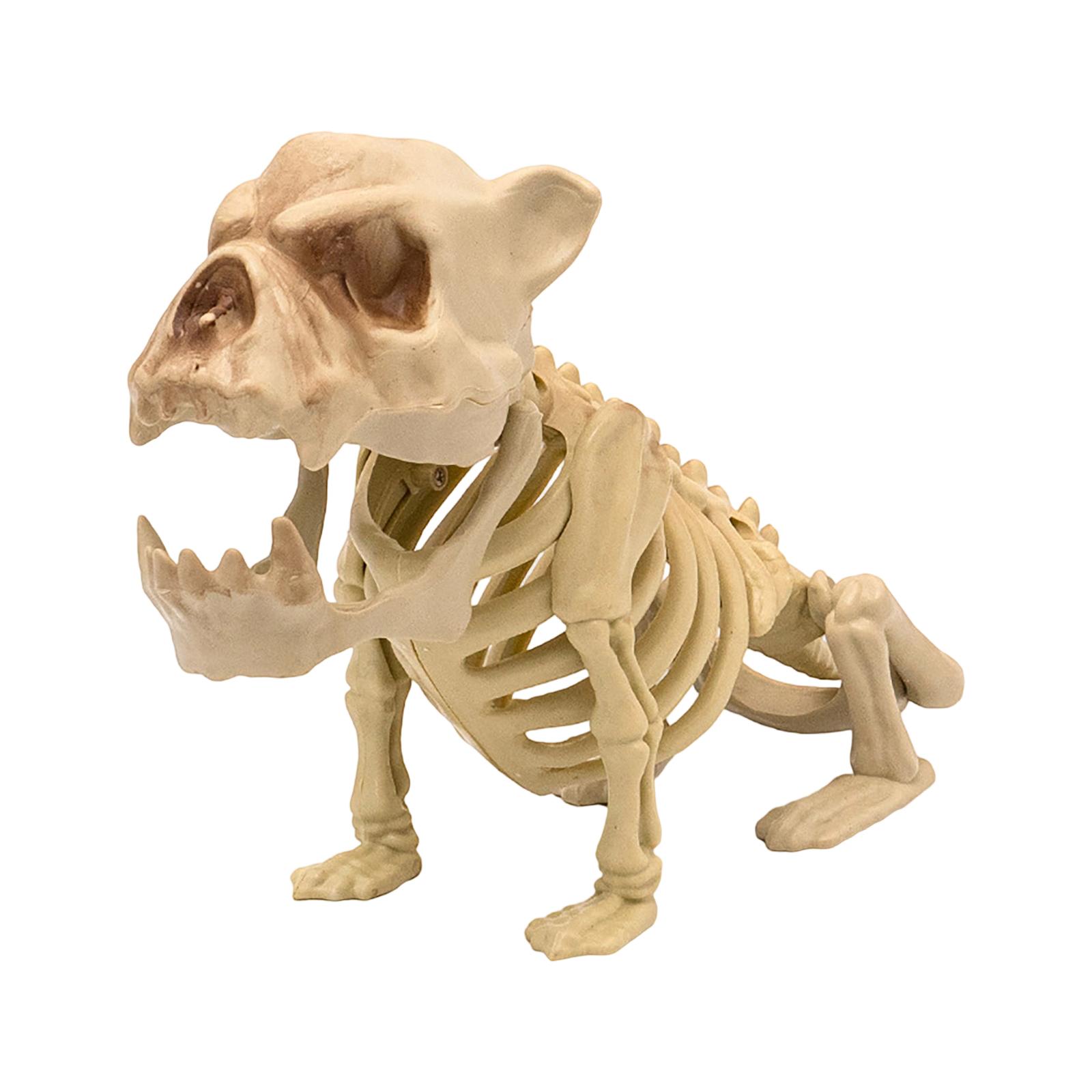 

Halloween Pug Skeleton Ornaments, Interesting Animal Ornaments, Add To The Halloween Atmosphere,Suitable For Friends To Send One Size жёлтый