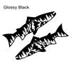 Graphics Forest Fish Decor Sticker Car Body Decoration Van Camping Rv Motohome Caravan Motor Vehicle Auto Tuning Accessories