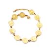 eBay jewelry bracelet women's niche design sense circle steel ball portrait creative stainless steel bracelet women