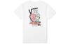 LYDIAYANG T Shirts Women's White Crew Neck Moderate Straight Fit VN0A4MNOWHT