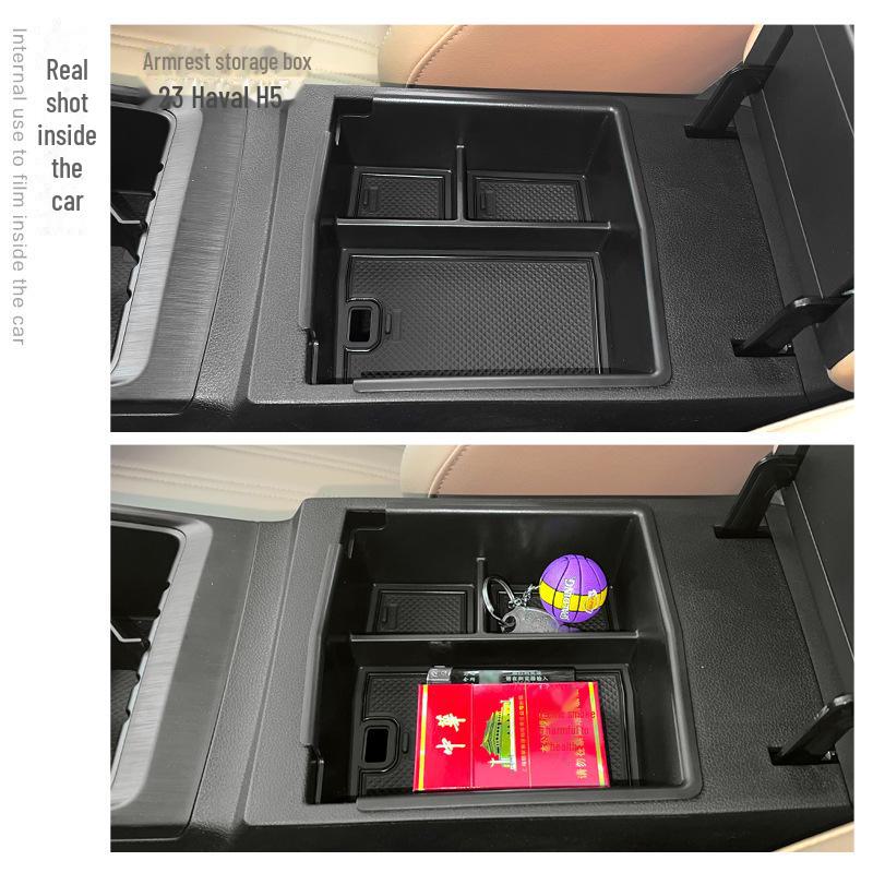 Acessório Caixa de Armazenamento Apoio de Braço Console Central Haval H5 2023