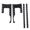 Carbon Fiber Interior Sound Equipment Button Trim Fits For Ford Mustang 2015-21