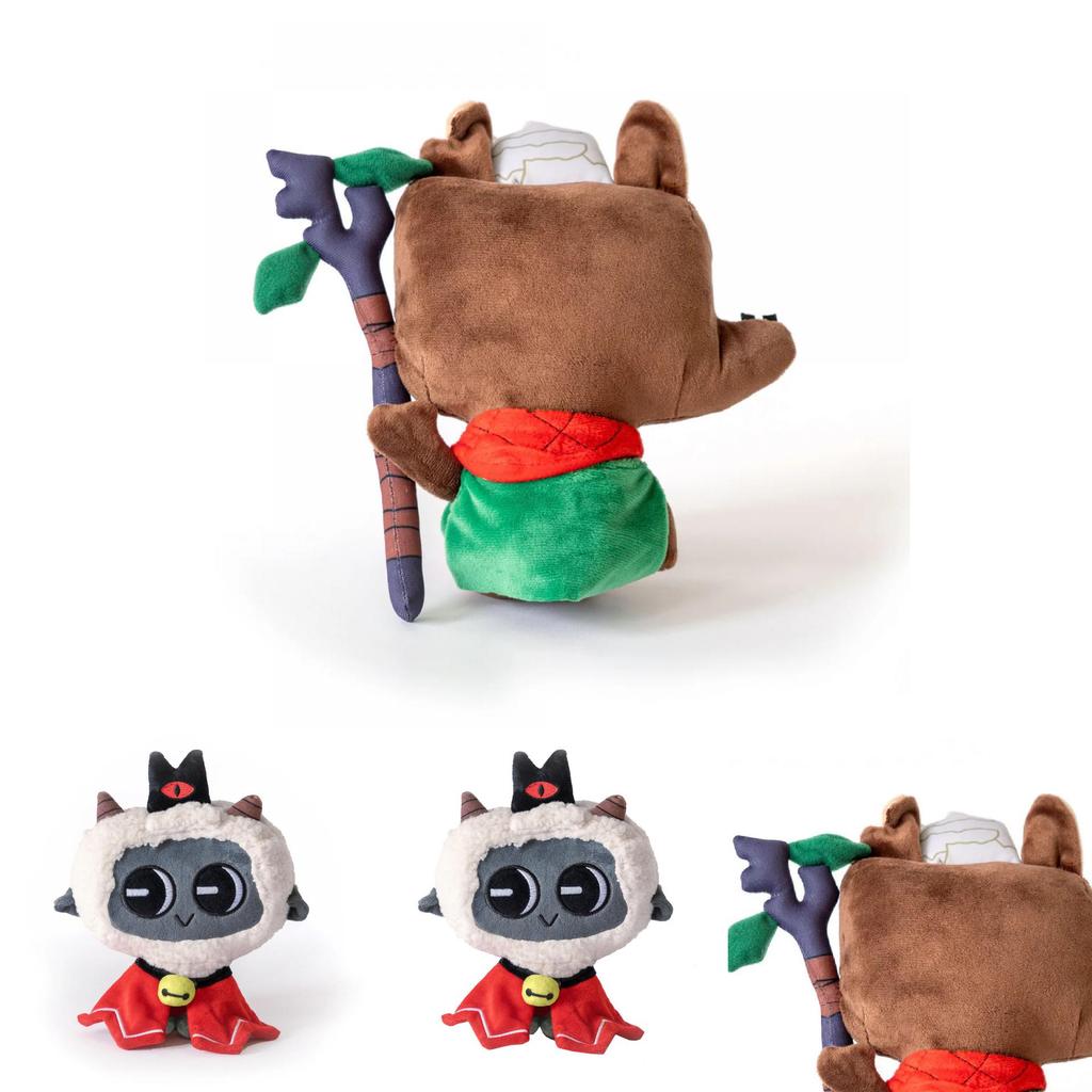 Adorable Cult Of The Lamb Plush Toy Soft Animal Figurine Perfect For Collectors
