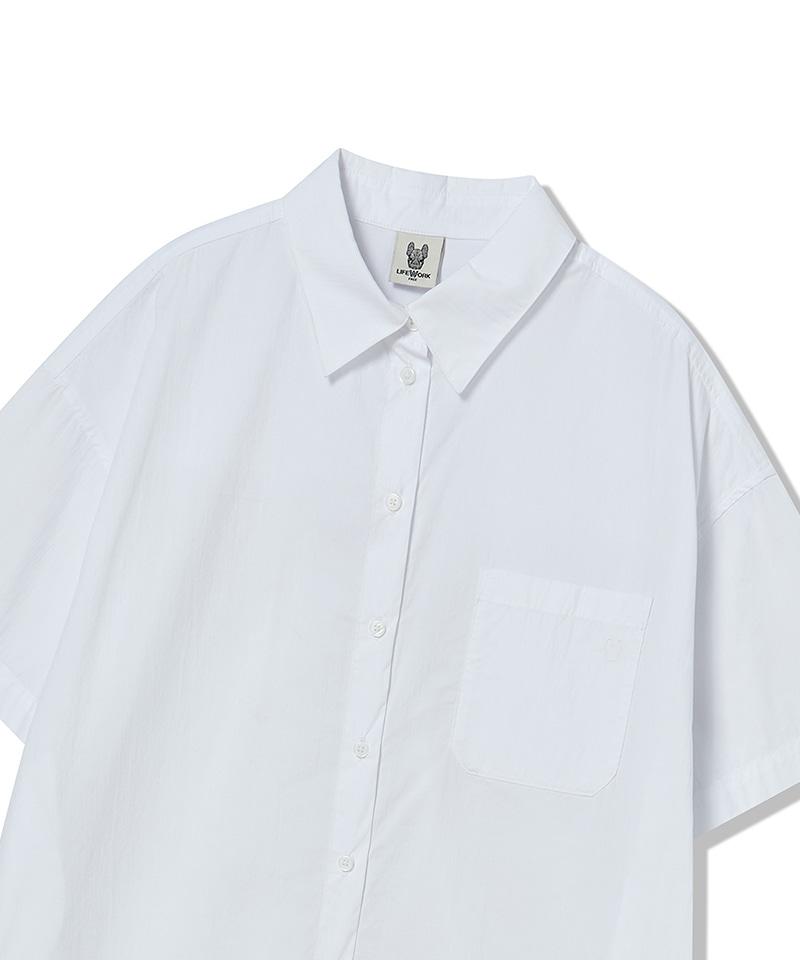 LIFEWORK Women'S Full Button Shirt Dress