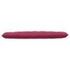 Back Cushion Burgundy 180 X 50 Cm Cord Fabric