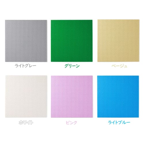 INIBUD Foundation Board Block Plate Classic Double Sided Compatible 32 X 32 Potch (White)