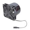 Outdoor Exhaust Fan Solar Panel Exhaust Fan 12V Energy Saving Cooling for Boats Attics Greenhouses Premium Plastic Fan