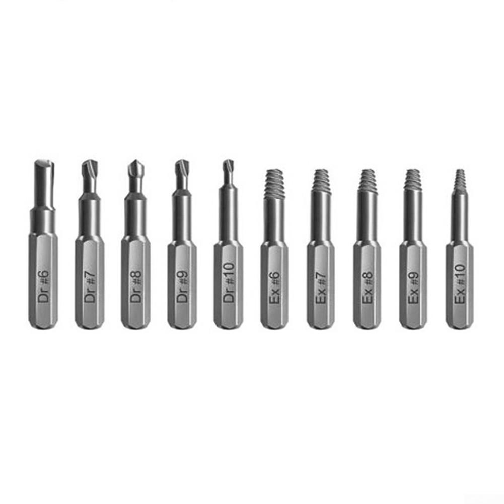 Accessories Drill Bit Screw Disassembler Grey Multipurpose
