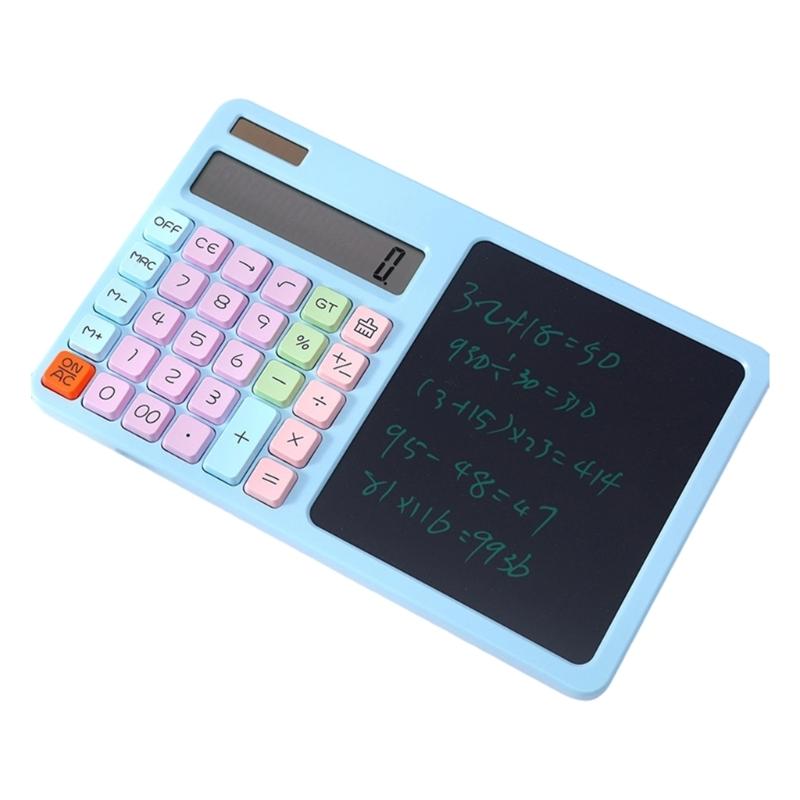 Desktop Calculator with 12 Digit Large LCD Display Mini Calculator Standard Function for Office Home School Table